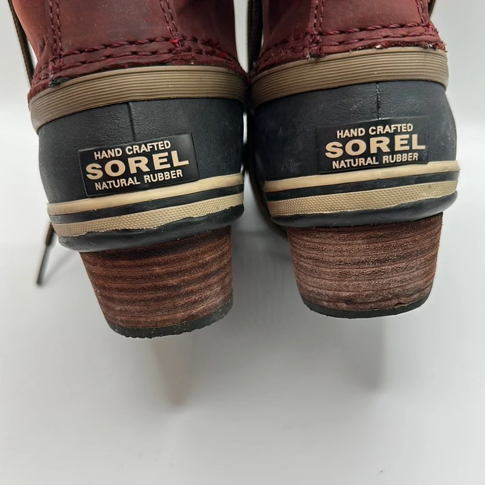 Sorel Sz 7 Slimpack II Lace Redwood Duck‎ Boot Waterproof Design